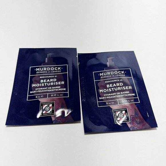 Murdock DUO “REDCHURCH ST” Beard Moisturizer SAMPLE PACKETS - Picture 1 of 3